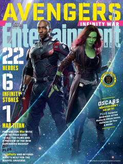 Avengers Wojna bez granic - okładka Entertainment Weekly