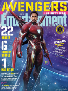 Avengers Wojna bez granic - okładka Entertainment Weekly