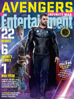 Avengers Wojna bez granic - okładka Entertainment Weekly