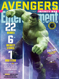 Avengers Wojna bez granic - okładka Entertainment Weekly