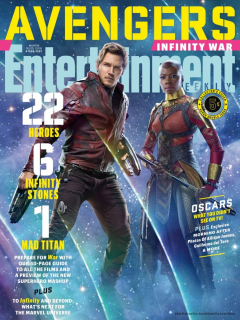 Avengers Wojna bez granic - okładka Entertainment Weekly