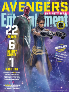Avengers Wojna bez granic - okładka Entertainment Weekly