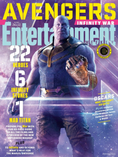Avengers Wojna bez granic - okładka Entertainment Weekly