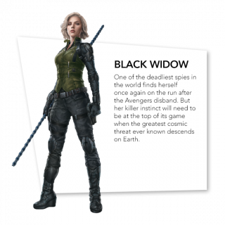 Avengers: Wojna bez granic - banery z bohaterami