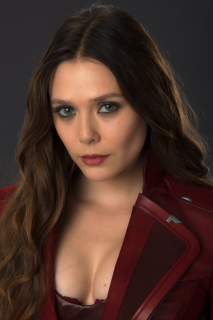 Elizabeth Olsen jako Scarlet Witch w Avengers Czas Ultrona