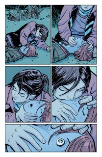 Paper Girls, tom 3 - plansza