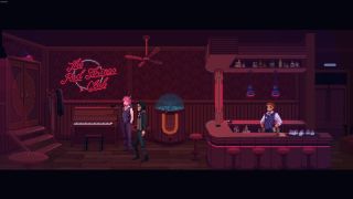 The Red Strings Club - screeny z gry