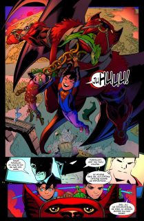 uperman #02. Pierwsze próby Superboya - plansza