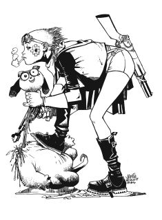 Tank Girl, tom 3 - plansza