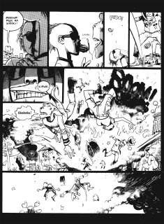 Tank Girl, tom 3 - plansza