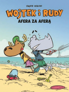 Wojtek i Rudy, tom 2, Afera za aferą - okładka