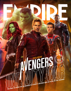 Avengers: Wojna bez granic - okładka magazynu Empire