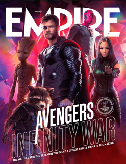 Avengers: Wojna bez granic - okładka magazynu Empire