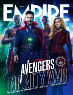 Avengers: Wojna bez granic - okładka magazynu Empire