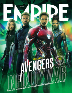 Avengers: Wojna bez granic - okładka magazynu Empire
