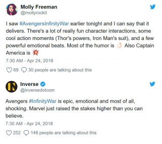 Avengers: Wojna bez granic - pierwsze opinie