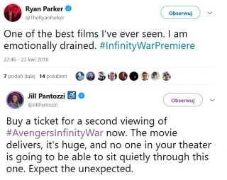 Avengers: Wojna bez granic - pierwsze opinie