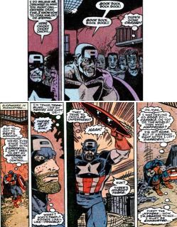 Najdziwniejsze momenty komiksowych Mścicieli - Kapitan Ameryka i narkotyki