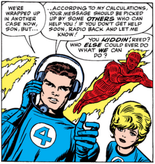 Najdziwniejsze momenty komiksowych Mścicieli - drużyna zbiera się, bo Fantastyczna Czwórka nie ma czasu