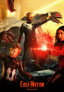 Prześladowane dzieci jako superbohaterowie - sesja zdjęciowa