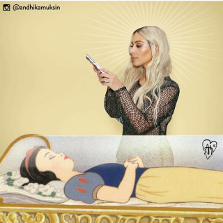 Bohaterowie Disneya jako współcześni celebryci