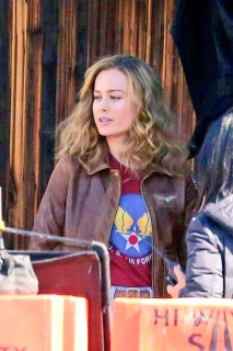 Captain Marvel - zdjęcie z planu