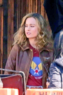 Captain Marvel - zdjęcie z planu