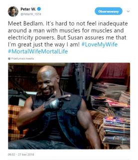 Deadpool 2 - Tweet Petera W.