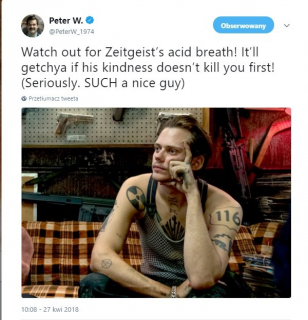Deadpool 2 - Tweet Petera W.