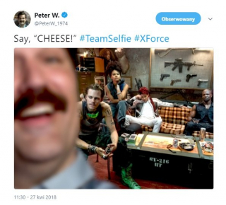 Deadpool 2 - Tweet Petera W.