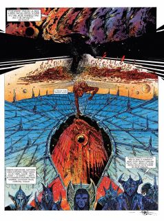 Lone Sloane. Gail. Chaos - plansza