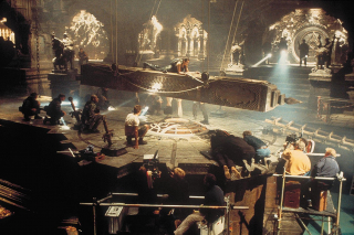 Lara Croft: Tomb Raider - zdjęcie z planu serii filmów akcji