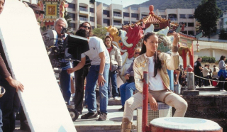 Lara Croft: Tomb Raider - zdjęcie z planu serii filmów akcji