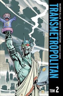 Transmetropolitan, tom 2 - okładka