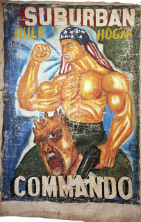 Nietypowe plakaty z Afryki