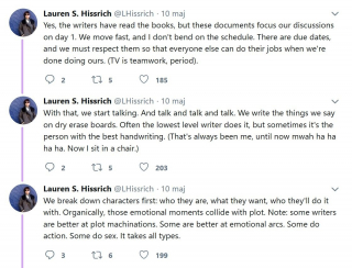 Lauren S. Hissrich o pracy nad serialem Wiedźmin