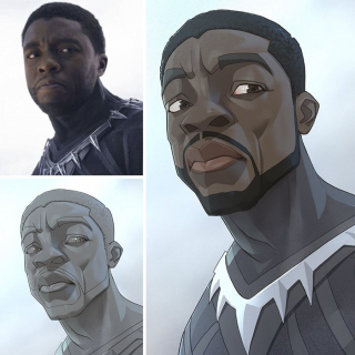 Bohaterowie w wersji kreskówkowej