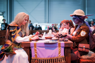 Pyrkon 2018 - karczma Hearthstone