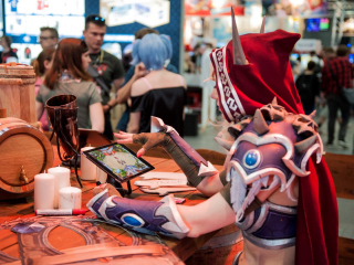 Pyrkon 2018 - karczma Hearthstone