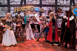 Pyrkon 2018 - karczma Hearthstone