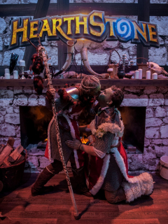 Pyrkon 2018 - karczma Hearthstone