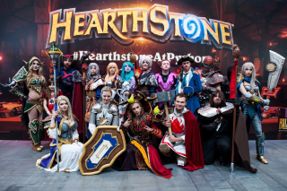 Pyrkon 2018 - karczma Hearthstone