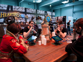 Pyrkon 2018 - karczma Hearthstone