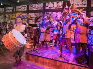 Pyrkon 2018 - karczma Hearthstone