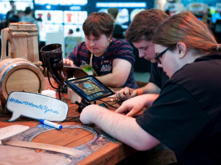 Pyrkon 2018 - karczma Hearthstone