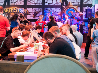 Pyrkon 2018 - karczma Hearthstone