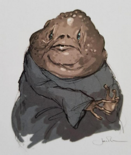 Dryden Vos - szkic koncepcyjny