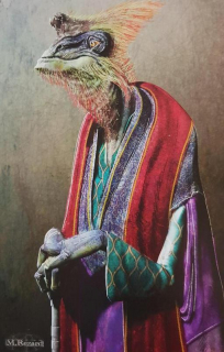 Dryden Vos - szkic koncepcyjny