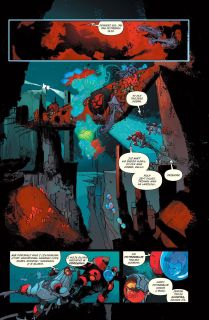 Głębia tom 3. Wybrzeże gasnącego światła - plansza