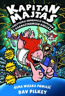 Kapitan Majtas, tom 8 – okładka